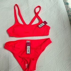 New with tags Target bathing suit, neon pink